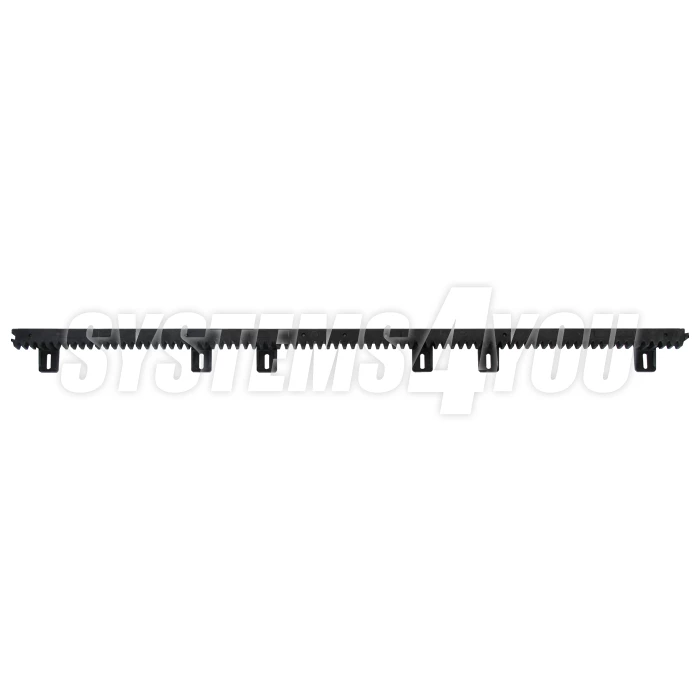 Plastic gear rack 30 × 20 mm, M4, 1 m