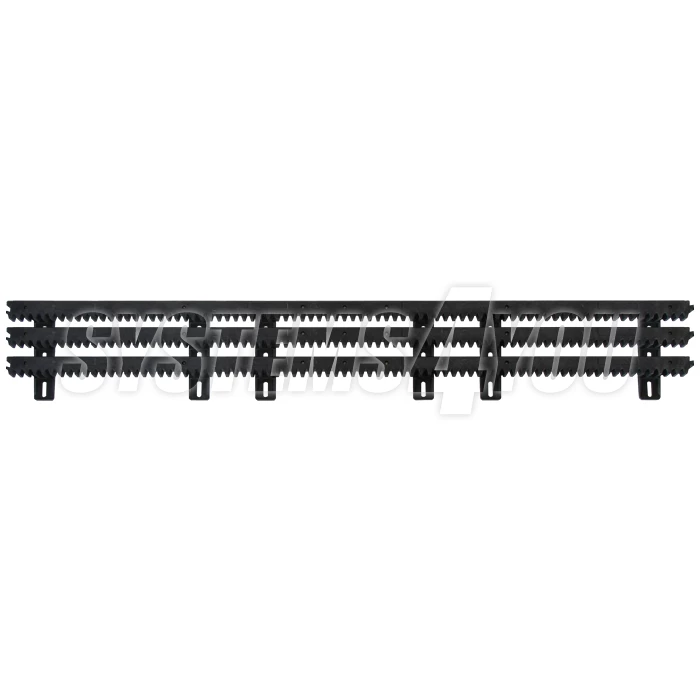 Plastic gear rack 30 × 20 mm, M4, 3 m