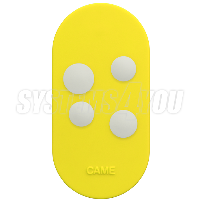 Remote transmitter Came TOPD4RYS – Yellow