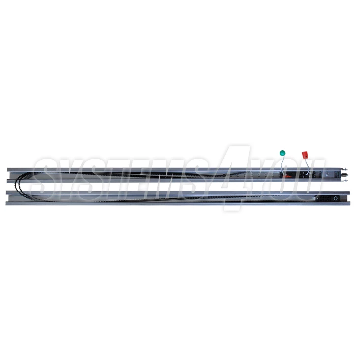 Guide rail SZ 11-S, two-piece, with toothed belt, for Tousek GTZ 55 Digital