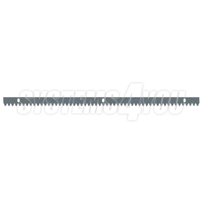 Stahl-Zahnstange Nice ROA8 30 × 8 mm, M4, 1 m