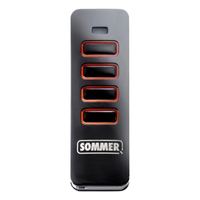 Remote transmitter Sommer Pearl – SOMloq2 – Black and red
