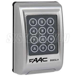 Wireless code keypad FAAC KP 868 SLH