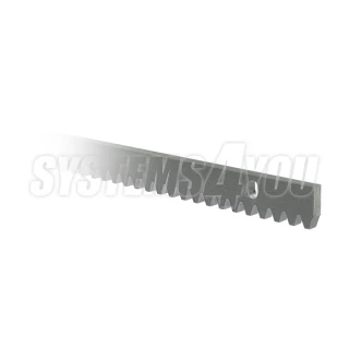 Steel gear rack 30 × 8 mm, M4, 4 m