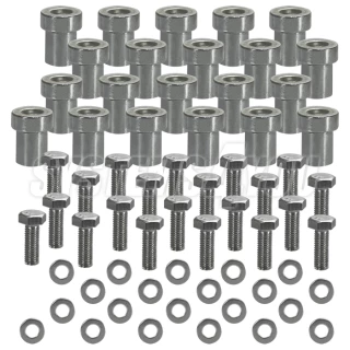 Steel gear rack 30 × 8 mm, M4, 7 m