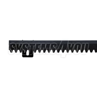 Plastic gear rack 30 × 20 mm, M4, 1 m