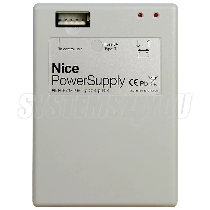 Emergency battery Nice PS124