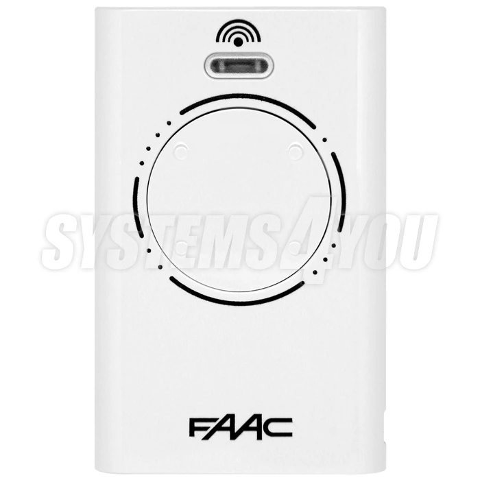 Remote transmitter FAAC XT4 868 SLH LR - White