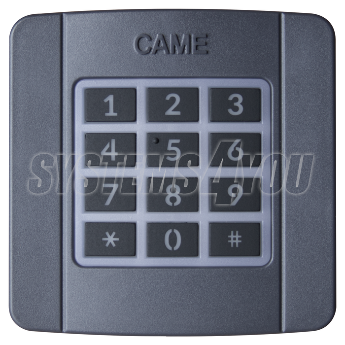 Wireless numeric keypad Came SELT1W4G - 433 MHz