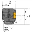 Picture of Motor Somfy RDO 60 CSI 100/12